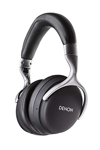 Denon AH-GC30 Premium Wireless Noise-Cancelling Headphones - Hi-Res Audio Quality | Up to 20 hours of Bluetooth and Noise Cancelling | Designed for Comfort | Battery-saving Auto-Standby Mode | Black