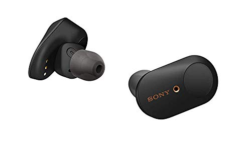 Sony WF-1000XM3 True Wireless Bluetooth Noise Canceling in-Ear Headphones Black (Renewed)
