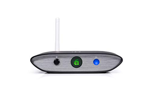 iFi Zen Blue HiFi Bluetooth Receiver Desktop DAC/Adapter - Wireless Input/Outputs - Optical/Coaxial/SPDIF/RCA / 4.4 Balanced