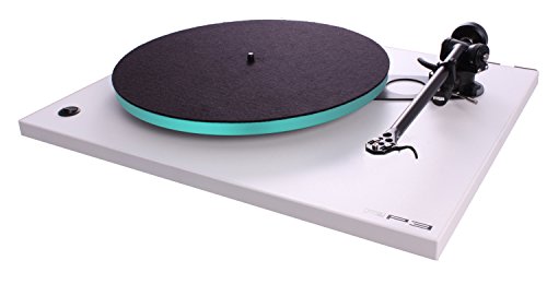 Rega RP3 Turntable with RB303 Tonearm (White)