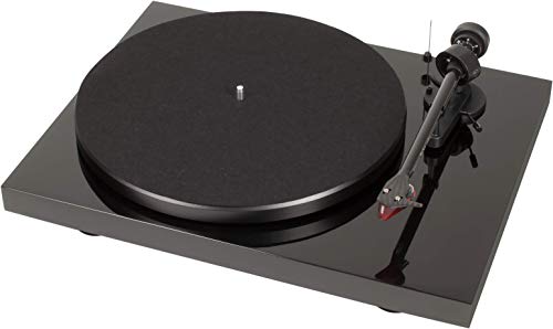 Pro-Ject Debut Carbon DC Turntable with Ortofon 2M Red Cartridge (Piano Black)
