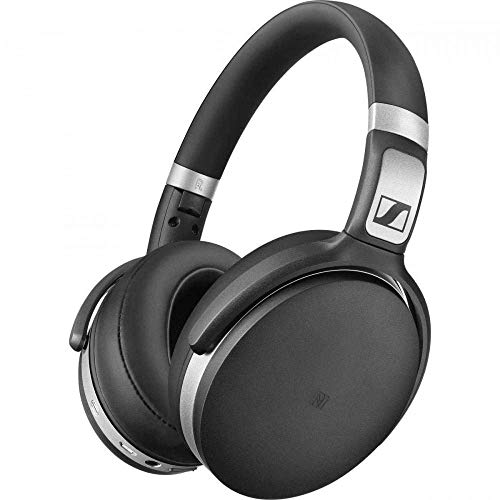 Sennheiser HD 4.50 Bluetooth Wireless Headphones with Active Noise Cancellation, Black and Silver(HD 4.50 BTNC)