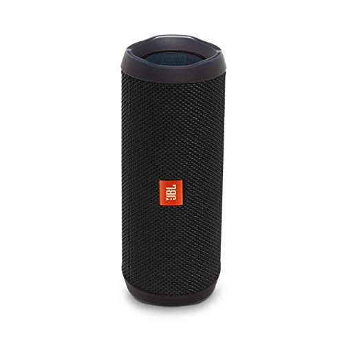 JBL Flip 4 Waterproof Portable Bluetooth Speaker - Black, Medium (JBLFLIP4BK)