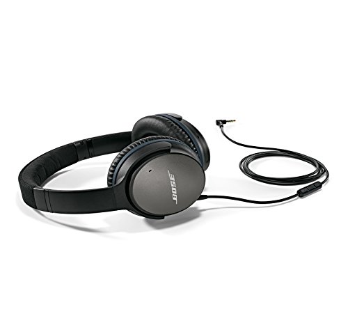 Bose QuietComfort 25 Acoustic Noise Cancelling Headphones for Apple devices - Black (Wired 3.5mm)