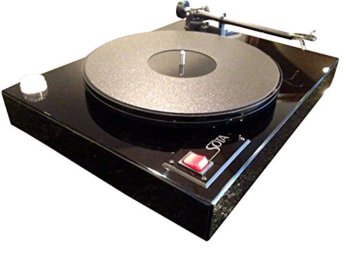 SOTA COMET Turntable with REGA S-303 Tonearm with Dustcover-High Gloss Black-Made in USA!
