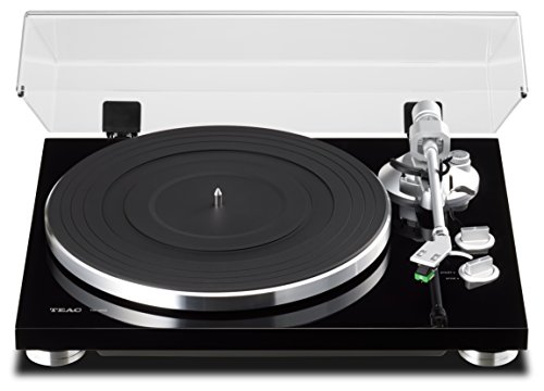 TEAC TN-300 Analog Turntable with Built-in Phono Pre-amplifier & USB Digital Output (Black)