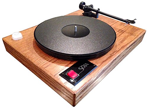 SOTA COMET Turntable with REGA S-303 tonearm-Genuine Dark Oak finish-Made in USA!