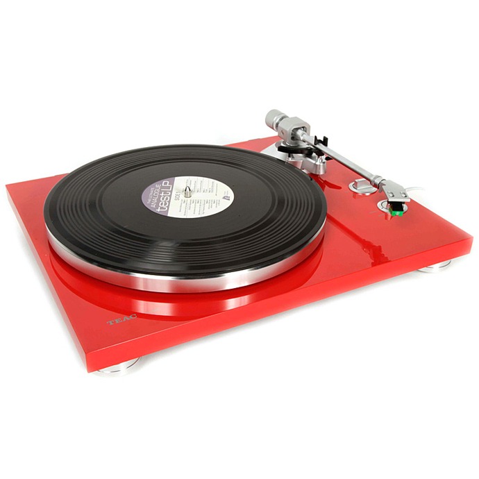  TEAC TN-300 Analog Turntable with Built-in Phono Pre-amplifier  & USB Digital Output (Cherry) : Electronics