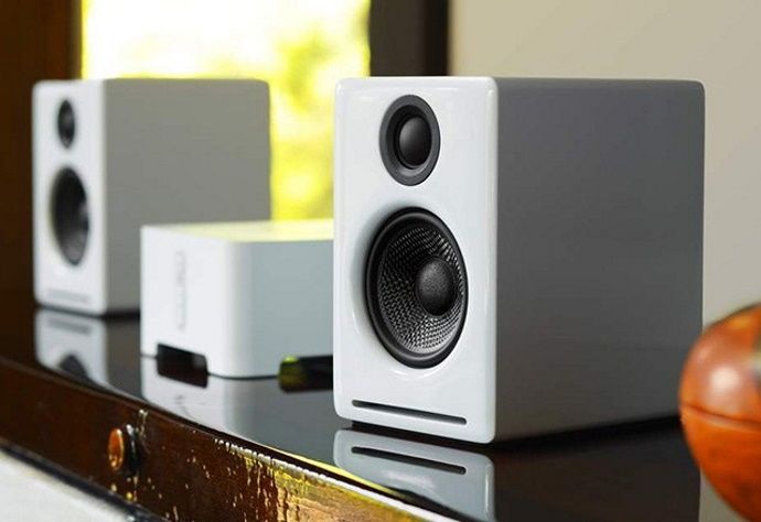 Audioengine: A2+ Wireless Powered Speakers w/Bluetooth - Black