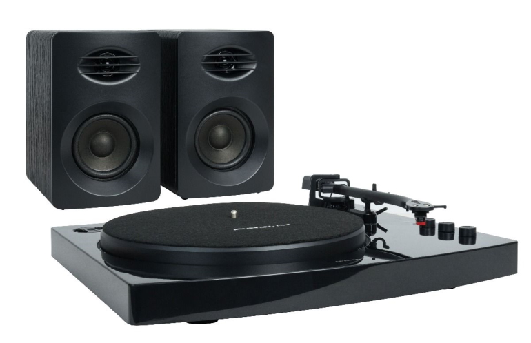 record player and speaker set