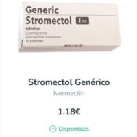 ¿A cuánto asciende el precio de la ivermectina?